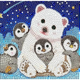 Arctic Buddies Kid's Kit-15x15cm-Special-DiamondArt.ca