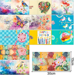 Assorted Greeting Card Set Seven (12 Pack)