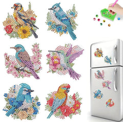 Wild Birds Magnet Set-Special-DiamondArt.ca