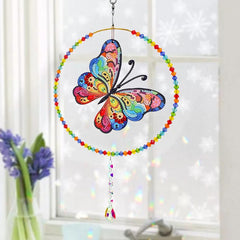 Enchanted Wings Butterfly Suncatcher-Special-DiamondArt.ca