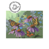 PAINT-BY-NUMBER Butterfly Garden by Jeff Hoff-35x45cm-Paint-by-Number-DiamondArt.ca
