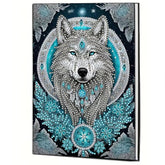 Celestial Wolf Notebook-Special-DiamondArt.ca