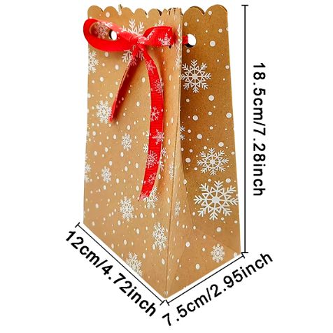 Christmas Gift Bag Set (8 Pack)-Special-DiamondArt.ca