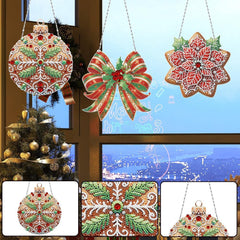 Christmas Sparkle Wall Hanging Set (3 Pieces)-Special-DiamondArt.ca