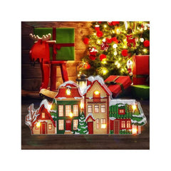 The Christmas Village LED Table Decoration-The Christmas Village-DiamondArt.ca