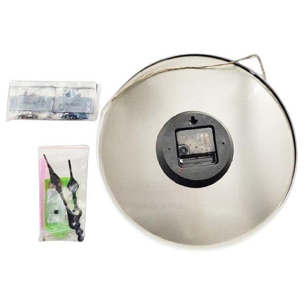 Midnight Mandala Metal Clock-Special-DiamondArt.ca