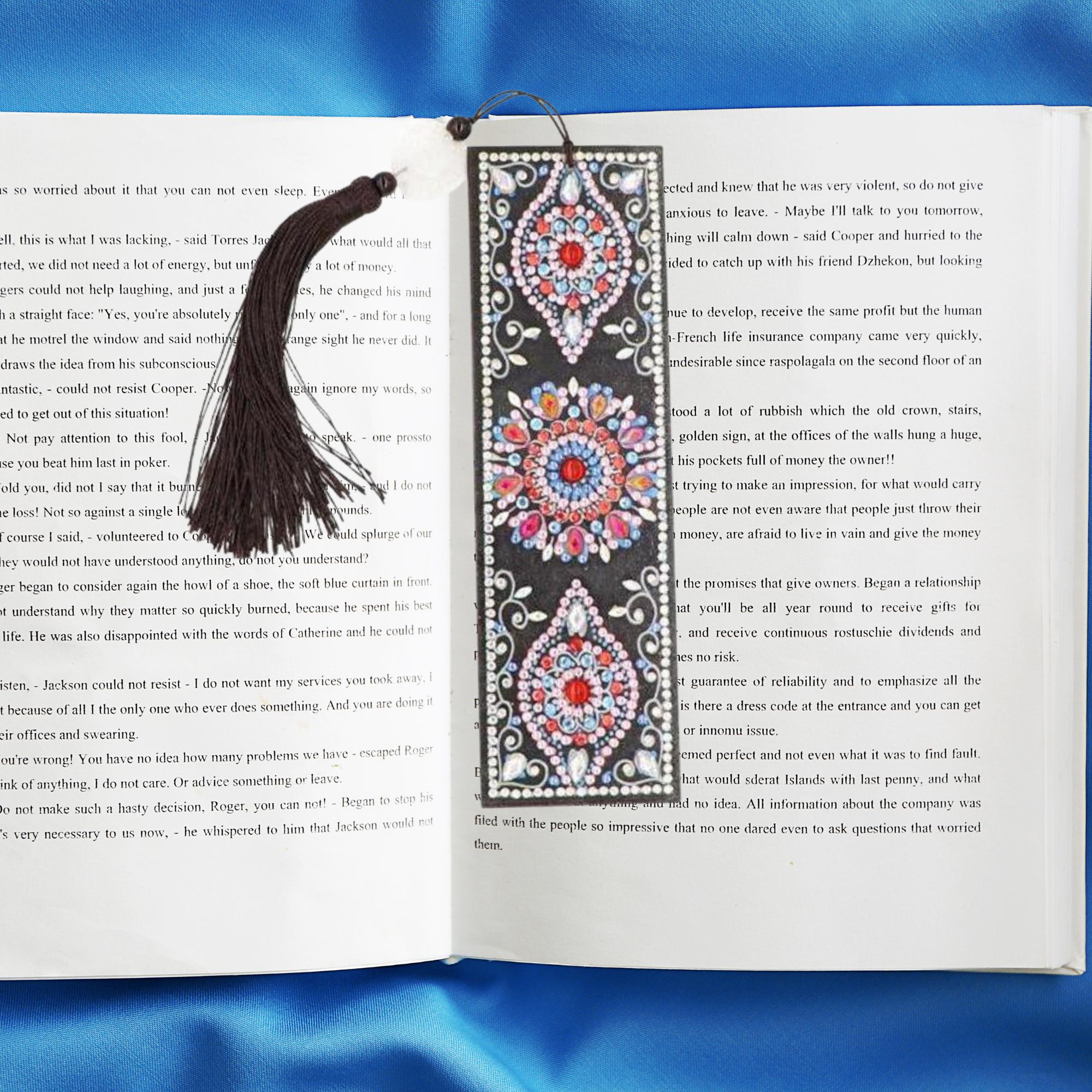 Crystal Mandalas Bookmark-Special-DiamondArt.ca