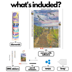 Dawn Flight by Celebrate Life Gallery-30x45cm-Round-DiamondArt.ca