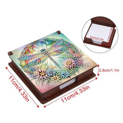 Enchanted Dragonfly Notepad Box-Special-DiamondArt.ca