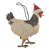 Festive Christmas Chicken Wall Hanging-Special-DiamondArt.ca