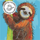 PAINT-BY-NUMBER Hanging Around by Karrie Evenson-35x35cm-Paint-by-Number-DiamondArt.ca