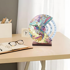 Hummingbird Blossoms Perpetual Calendar-Special-DiamondArt.ca