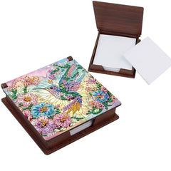 Hummingbird Whispers Notepad Box-Special-DiamondArt.ca