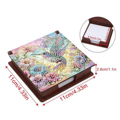 Hummingbird Whispers Notepad Box-Special-DiamondArt.ca