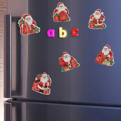 Jolly Saint Nick Magnet Set-Special-DiamondArt.ca