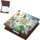 Lily Garden Notepad Box-Special-DiamondArt.ca