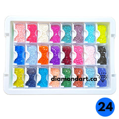 Lite Edition Ultimate Diamond Organizing System (Choose from 3 Container Options)-24 containers-DiamondArt.ca