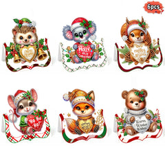 Little Critters Pop-Up Christmas Card Set (6 Pack)-Special-DiamondArt.ca