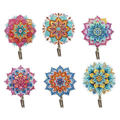 Mandala Wall Hooks-Special-DiamondArt.ca
