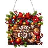 Merry & Bright Wall Hanging-Special-DiamondArt.ca
