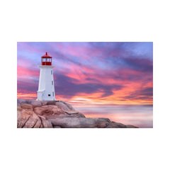 Peggy's Cove-30x45cm-Round-DiamondArt.ca