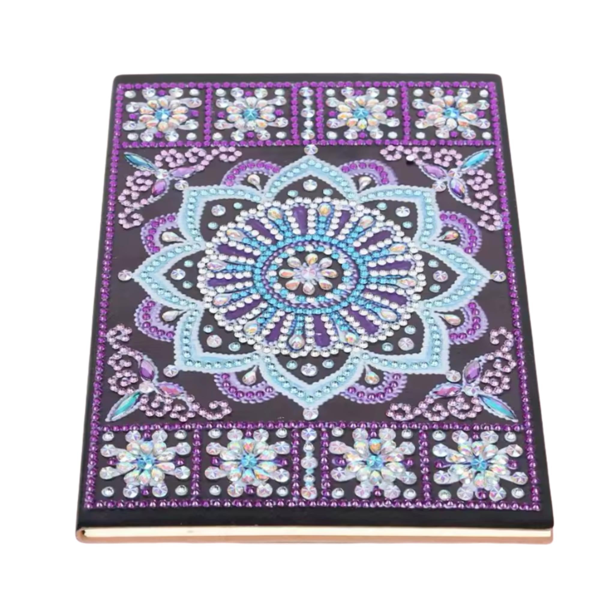 Purple Mandala Notebook-Special-DiamondArt.ca
