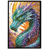 Rainbow Fantasy Dragon Notebook-Special-DiamondArt.ca