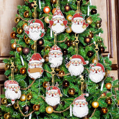 Santa Key Chain Kit (10 Pieces)-Special-DiamondArt.ca