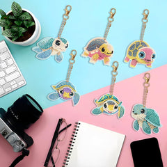 Sea Turtles Key Chain Kit-Special-DiamondArt.ca