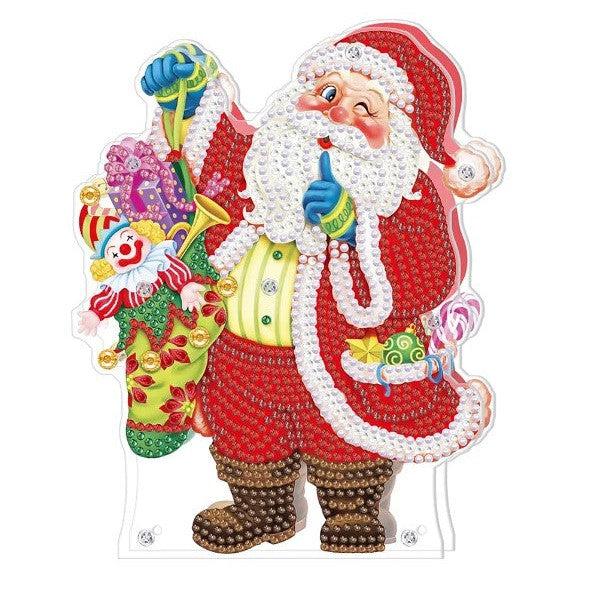 Secret Santa LED Table Decoration-Secret Santa-DiamondArt.ca