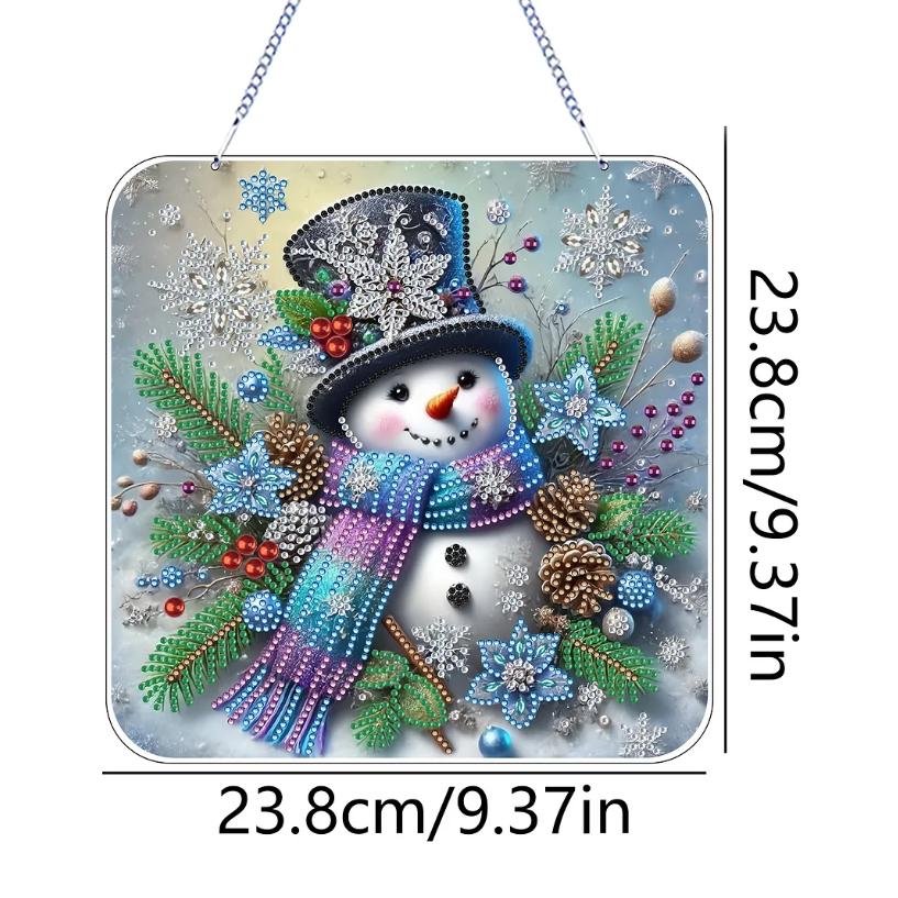 Snowy Smiles Wall Hanging-Special-DiamondArt.ca