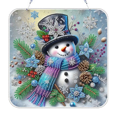 Snowy Smiles Wall Hanging-Special-DiamondArt.ca