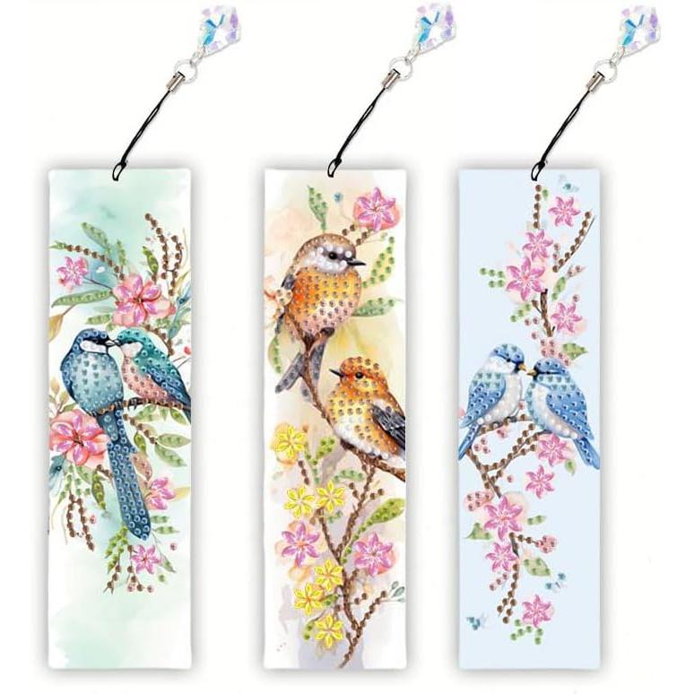Songbird Acrylic Bookmark Set-Special-DiamondArt.ca