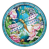 Sparkle Dragonfly Tabletop Decoration-Sparkle Hummingbird-DiamondArt.ca