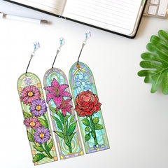 Stained Glass Garden Bookmark Set-Special-DiamondArt.ca