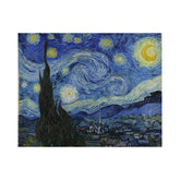 Starry Night by Vincent van Gogh-30x40cm-Round-DiamondArt.ca