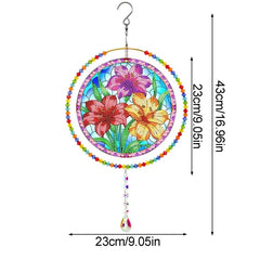 Sun-Kissed Lilies Suncatcher-Special-DiamondArt.ca