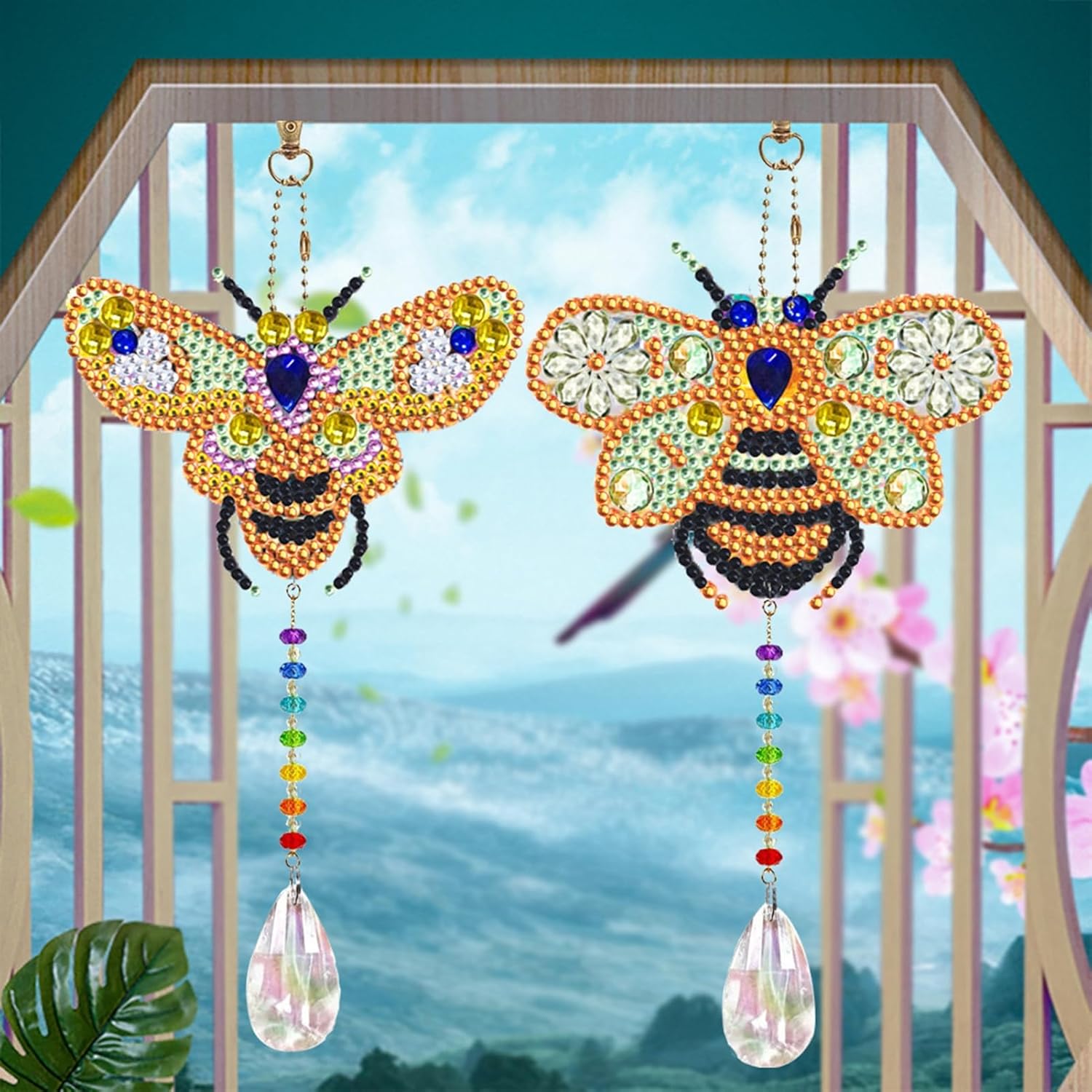 Sweet as Can Bee Suncatcher Set-Special-DiamondArt.ca