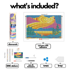 The Foragers by Robbie Craig-40x60cm-Round-DiamondArt.ca