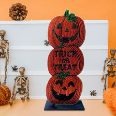 Trick or Treat Wooden Tabletop Decoration-Special-DiamondArt.ca
