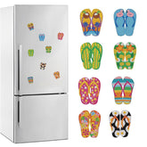 Vacation Vibes Flip Flop Magnet Set-Special-DiamondArt.ca