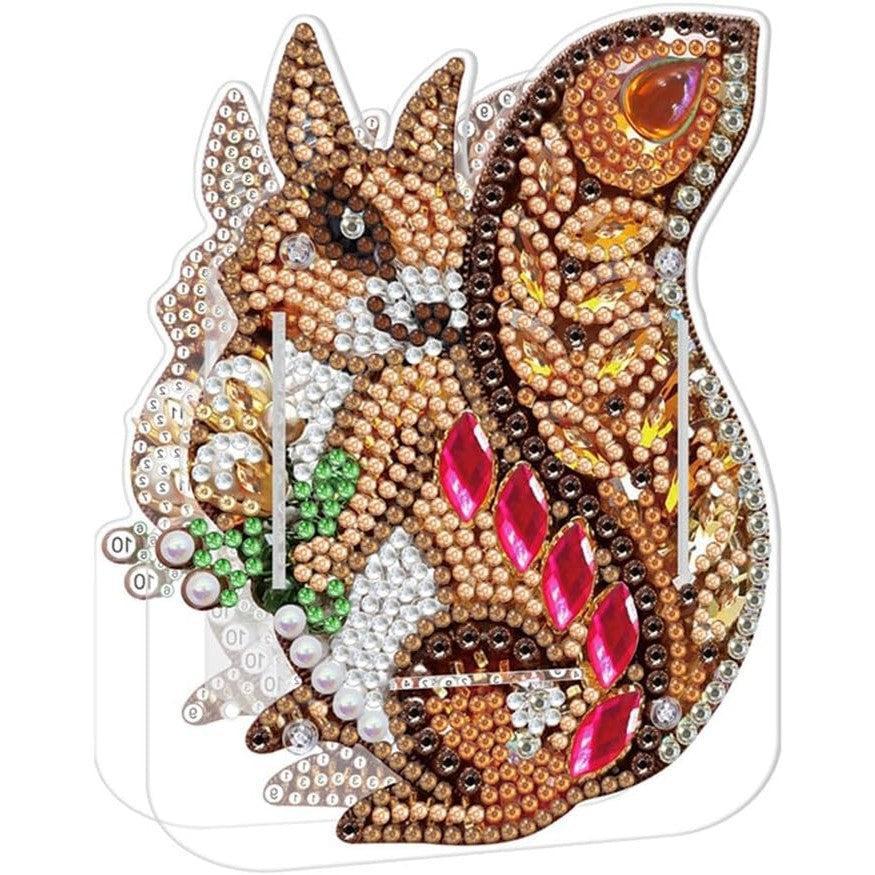 Woodland Squirrel Pen Holder-Special-DiamondArt.ca