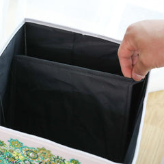 Floral Tree Storage Bin-Blue-DiamondArt.ca