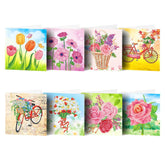 Assorted Greeting Card Set Three (8 Pack)-Round-DiamondArt.ca