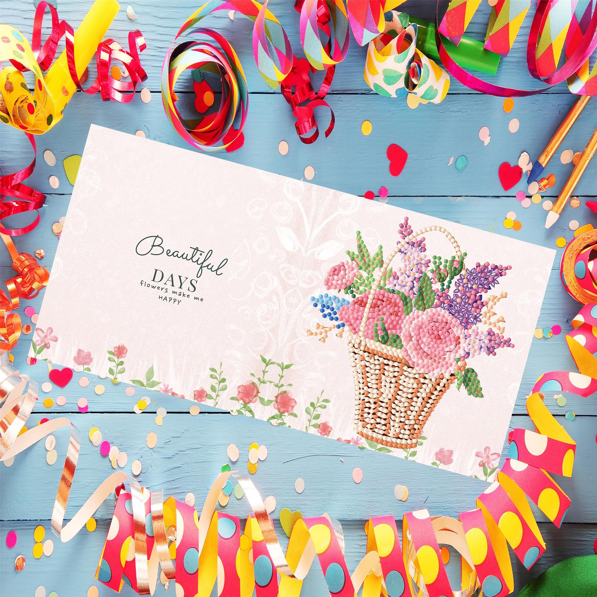 Assorted Greeting Card Set Three (8 Pack)-Round-DiamondArt.ca