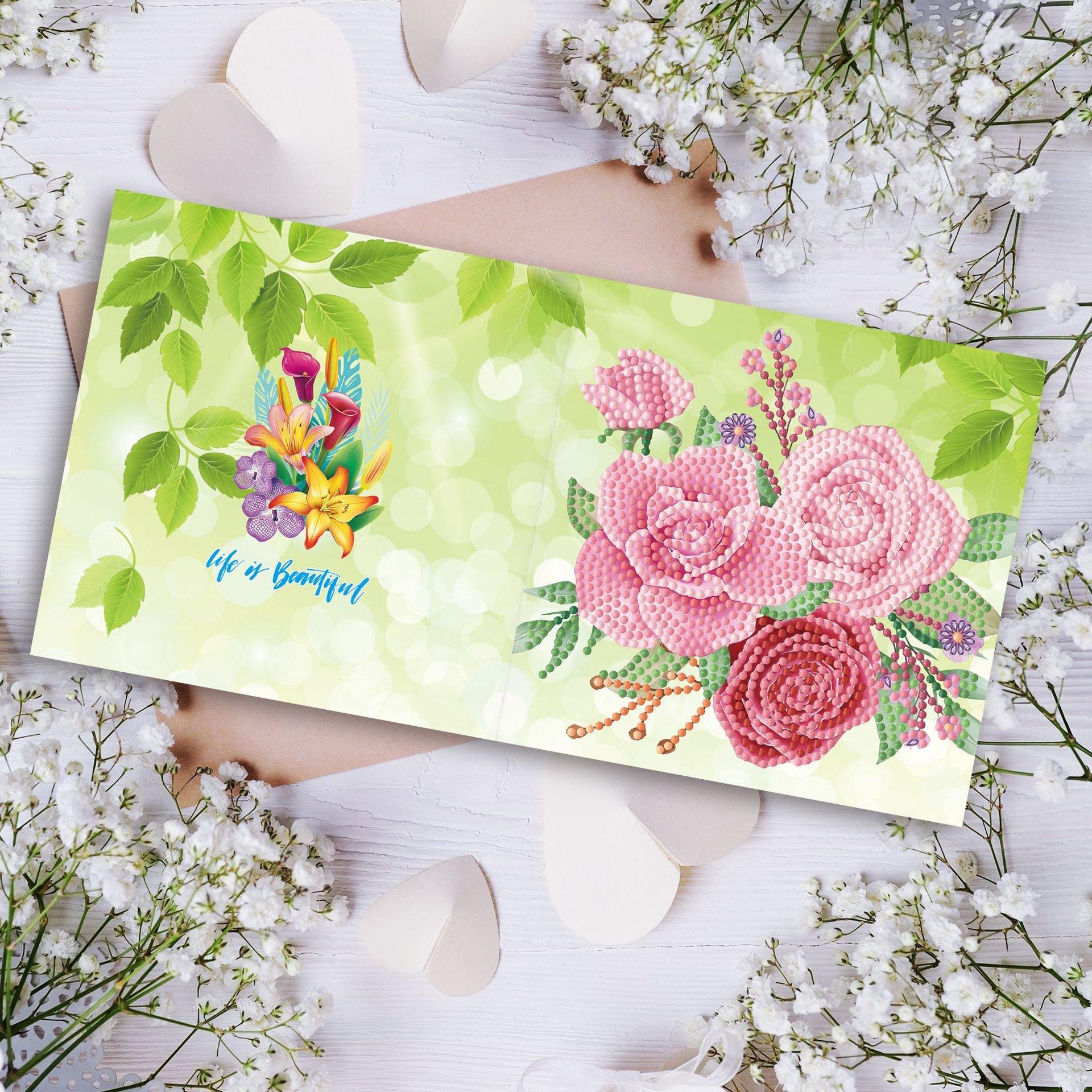 Assorted Greeting Card Set Three (8 Pack)-Round-DiamondArt.ca