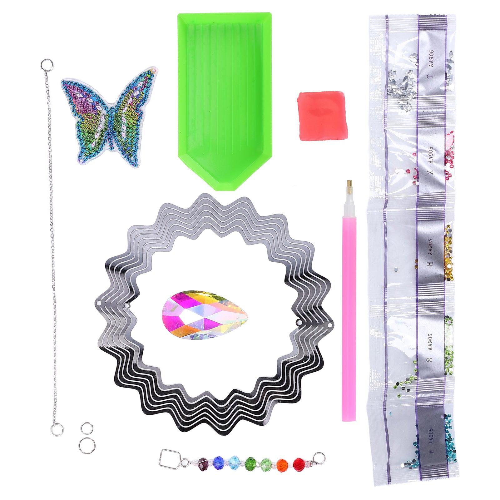 Butterfly Spinner Suncatcher-Butterfly Spinner-DiamondArt.ca