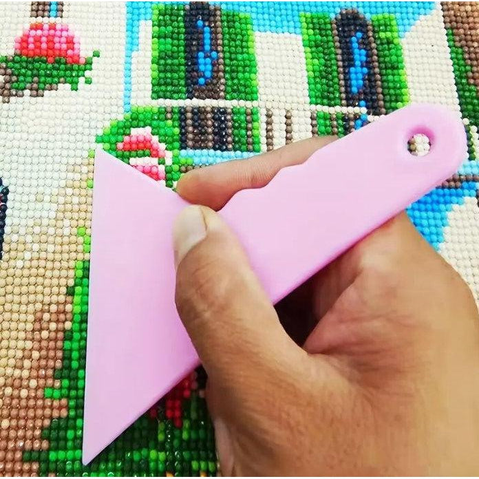 Drill Straightening Tool-Blue-DiamondArt.ca