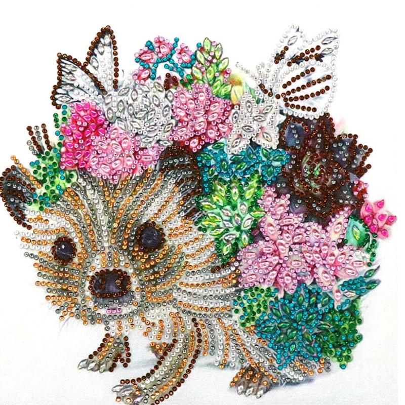 Hedgehog-25x25cm-Special-DiamondArt.ca