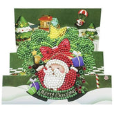 3D Christmas Card-Design 5-Round-DiamondArt.ca